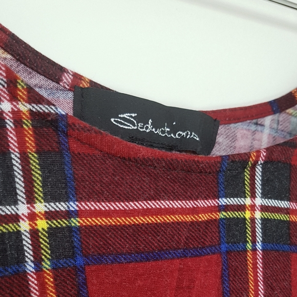 💲5️⃣ in 🛍️of4+  [SEDUCTIONS] Plaid T-Shirt - Picture 3 of 7